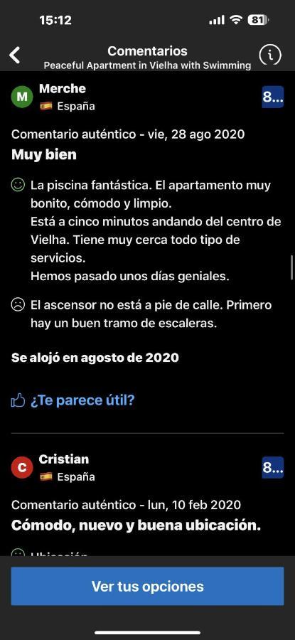 Precioso Atico Duplex En Vielha Para 6 Pax Экстерьер фото